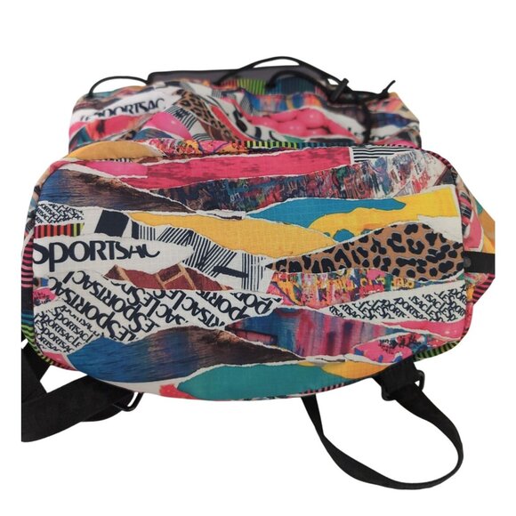 LeSportsac Gabrielle Backpack‎ Y2K College Lightweight Foldable Travel Vacation - Picture 8 of 14